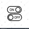 On Off Sign Vector Icon Button Stock Vector (Royalty Free avec Ux De Fille