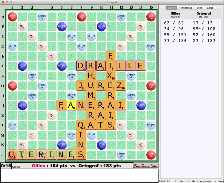 Ortograf – Jeu De Mots Croisés Pour Votre Macintosh – Scrabble intérieur Jeux De Mots Gratuits En Francais A Telecharger