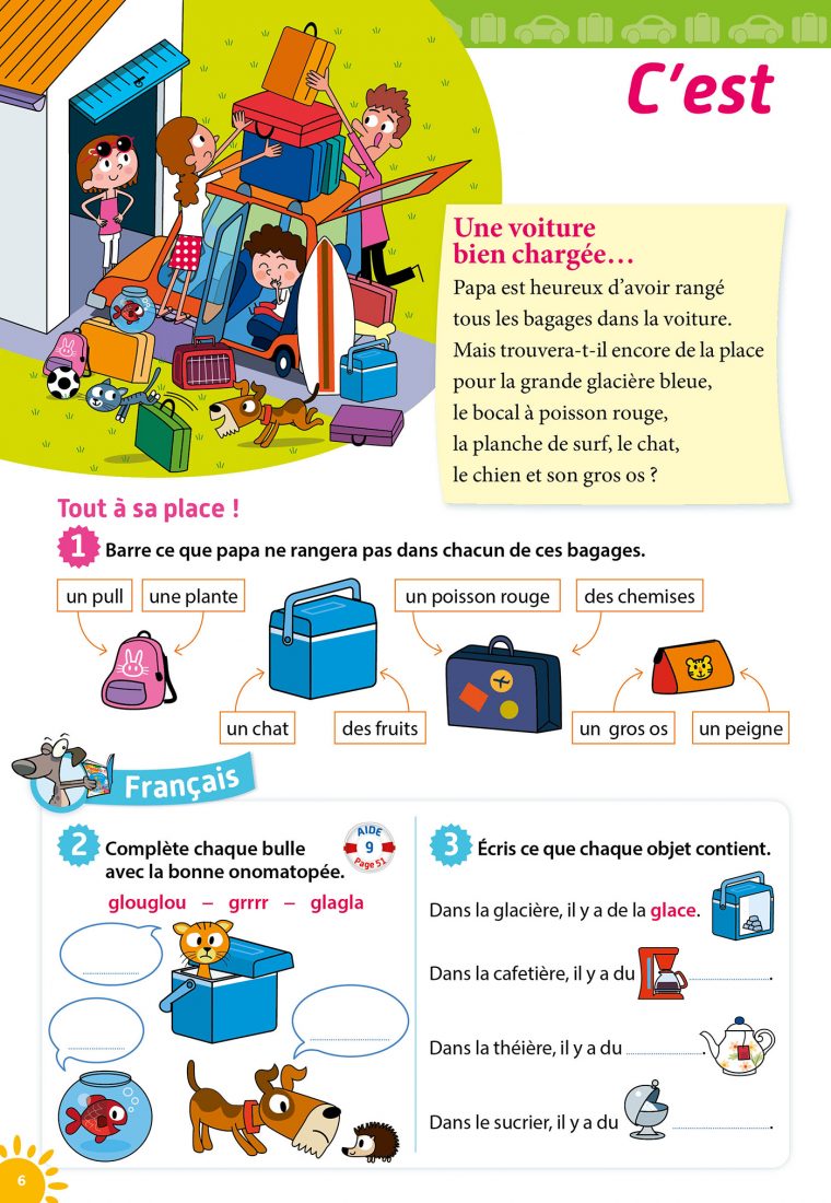 Passeport Cahier De Vacances – Toutes Les Matières Du Cp Au Ce1 – 6/7 Ans serapportantà Cahier De Vacances En Ligne