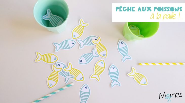 Pêche Aux Poissons À La Paille ! – Momes à Jeux Du Poisson