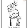 Perroquet #120 (Animaux) – Coloriages À Imprimer à Perroquet Coloriage A Imprimer