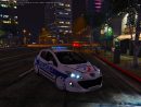 Peugeot 308 Police Nationale - Gta5-Mods dedans Jeux De Voiture Avec La Police
