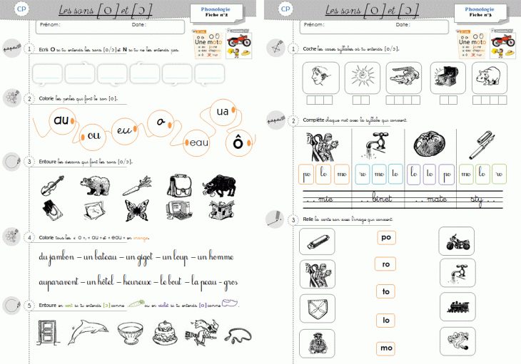 Phonologie Cp – Période 2 – Cycle 2 ~ Orphéecolecycle 2 intérieur Fiche D Exercice Cp