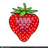 Pixel Strawberry | Pixel Art Strawberry Fruit Detailed à Pixel Art Fraise