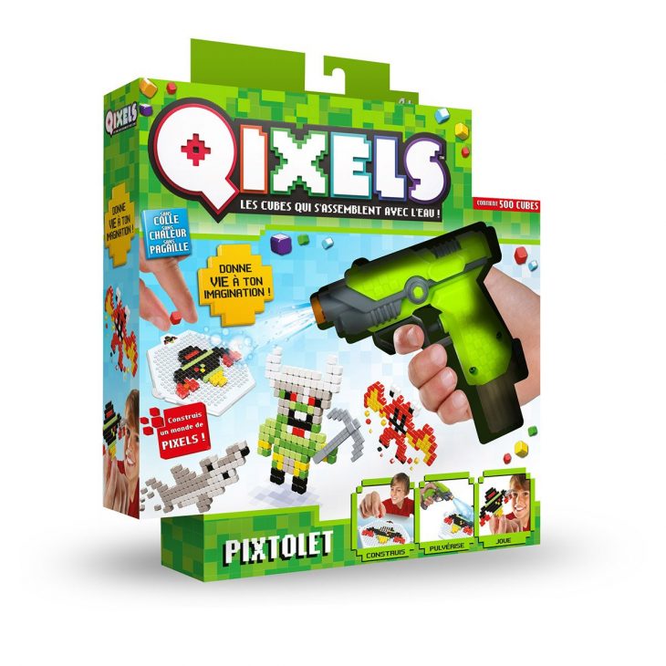 Pixtolet Qixels – Autres Activités Créatives – La Grande Récré dedans Pixel Jouet