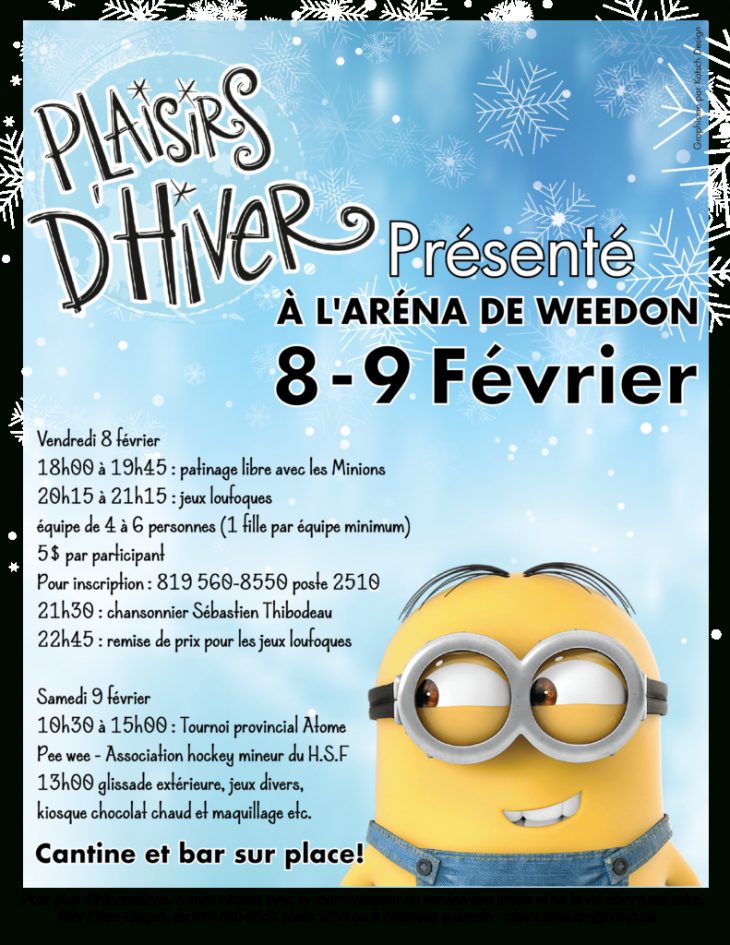 Plaisirs D'hiver De Weedon – 8 & 9 Février 2019 avec Jeux De Fille Pour S Inscrire