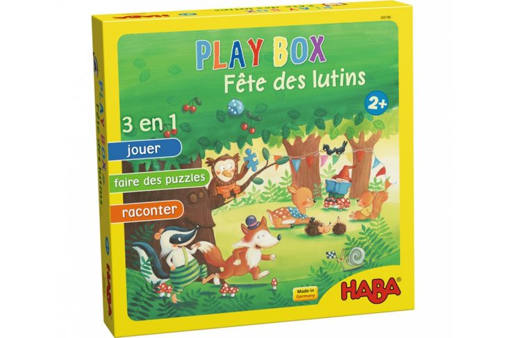 Play Box Haba – Fête Des Lutins – Jeux De Société Haba – A pour Jeux De Société À Partir De 2 Ans