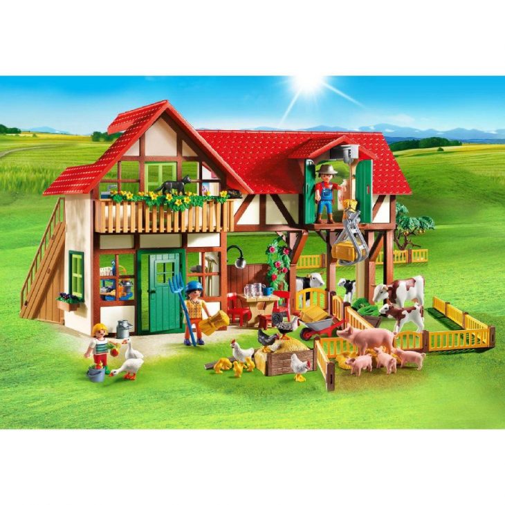 Playmobil® Country Grande Ferme 6120 | Ferme Playmobil dedans Jeux En Ligne De Ferme