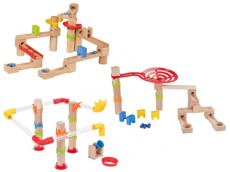 Playtive®Junior Circuit De Billes En Bois | Lidl encequiconcerne Jeux De Billes En Ligne