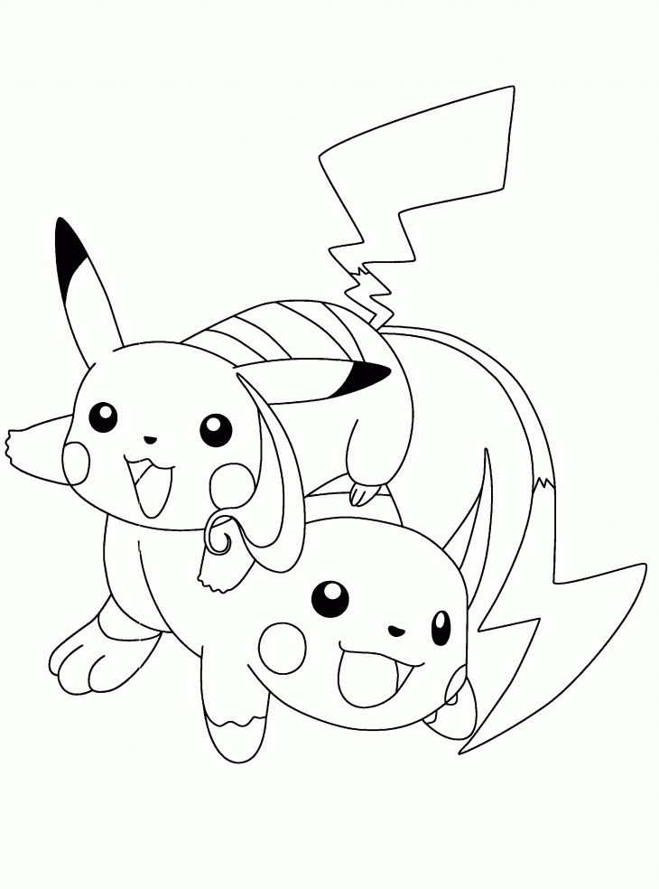 Pokemon – Coloriage pour Modele Dessin Enfant