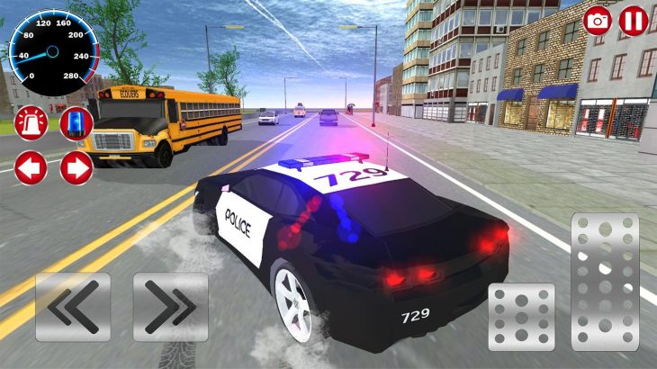 Police Et Voiture Simulateur De Jeu 3D Pour Android avec Télécharger Un Jeu De Voiture