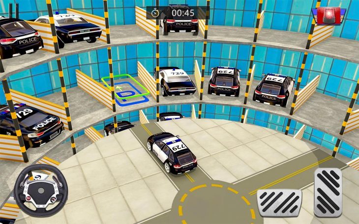 Police Voiture Parking Jeux Gratuit Pour Android à Jeu De Voiture De Police Gratuit