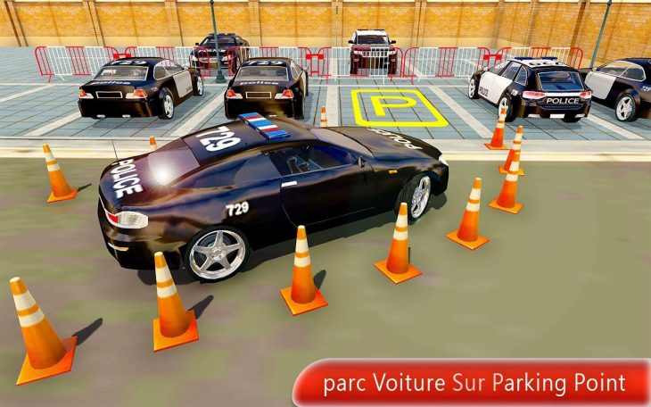 Police Voiture Parking Jeux Gratuit Pour Android dedans Jeu De Voiture De Police Gratuit