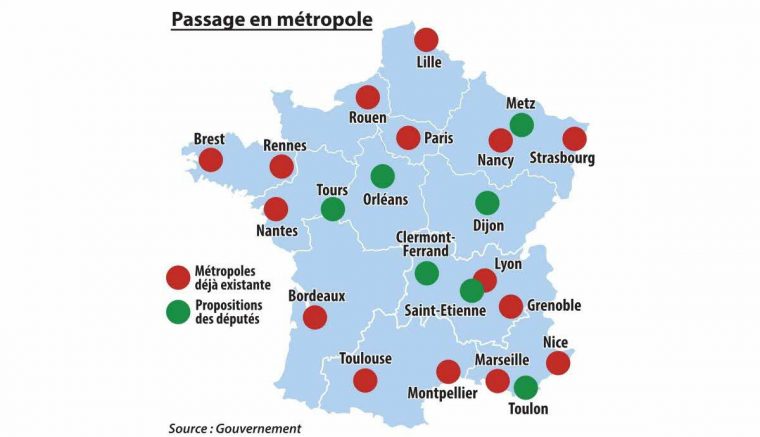 Politique | Metz Sur La Carte De France Des Grandes Villes avec Carte De France Avec Grandes Villes