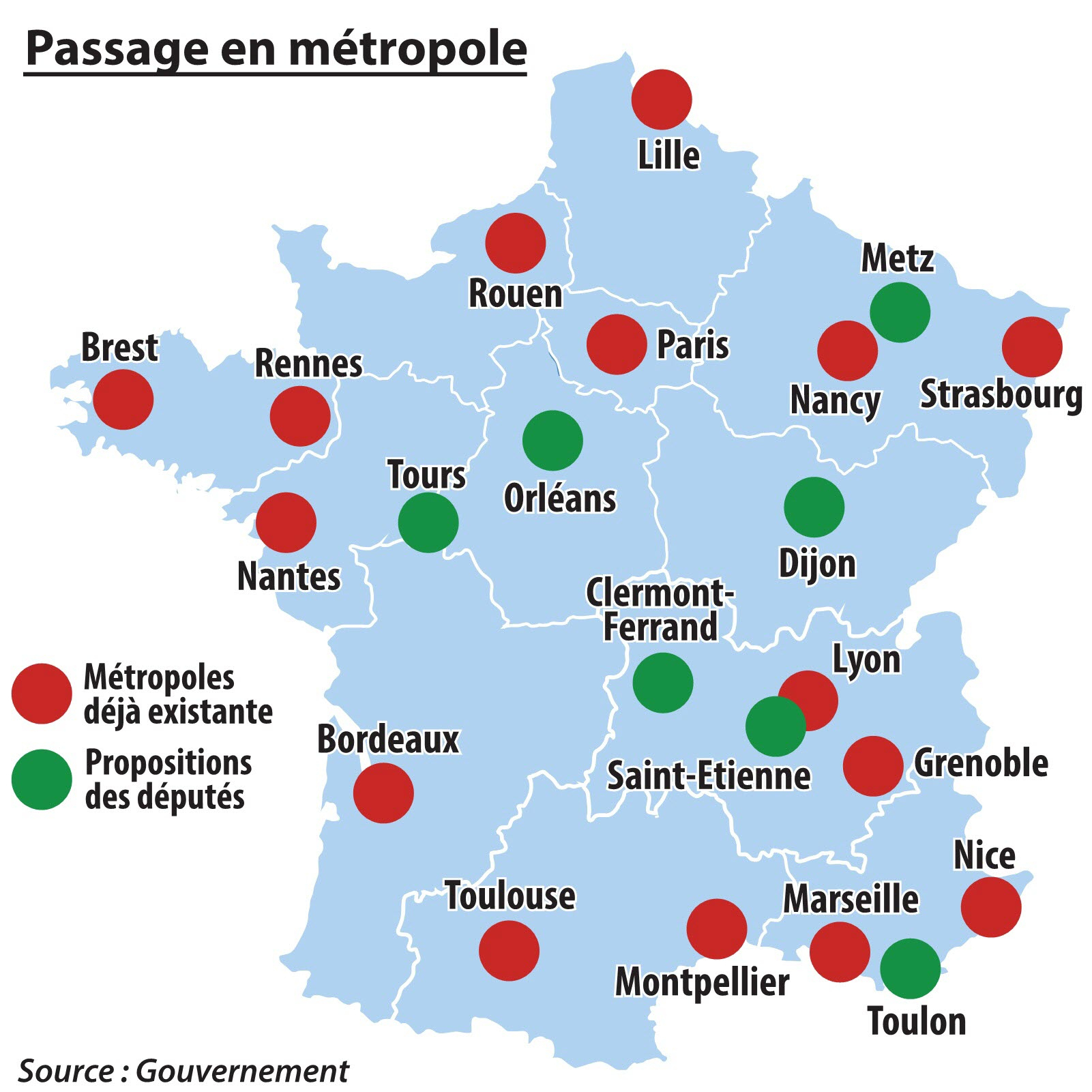 Politique | Metz Sur La Carte De France Des Grandes Villes concernant Carte De La France Avec Les Grandes Villes 