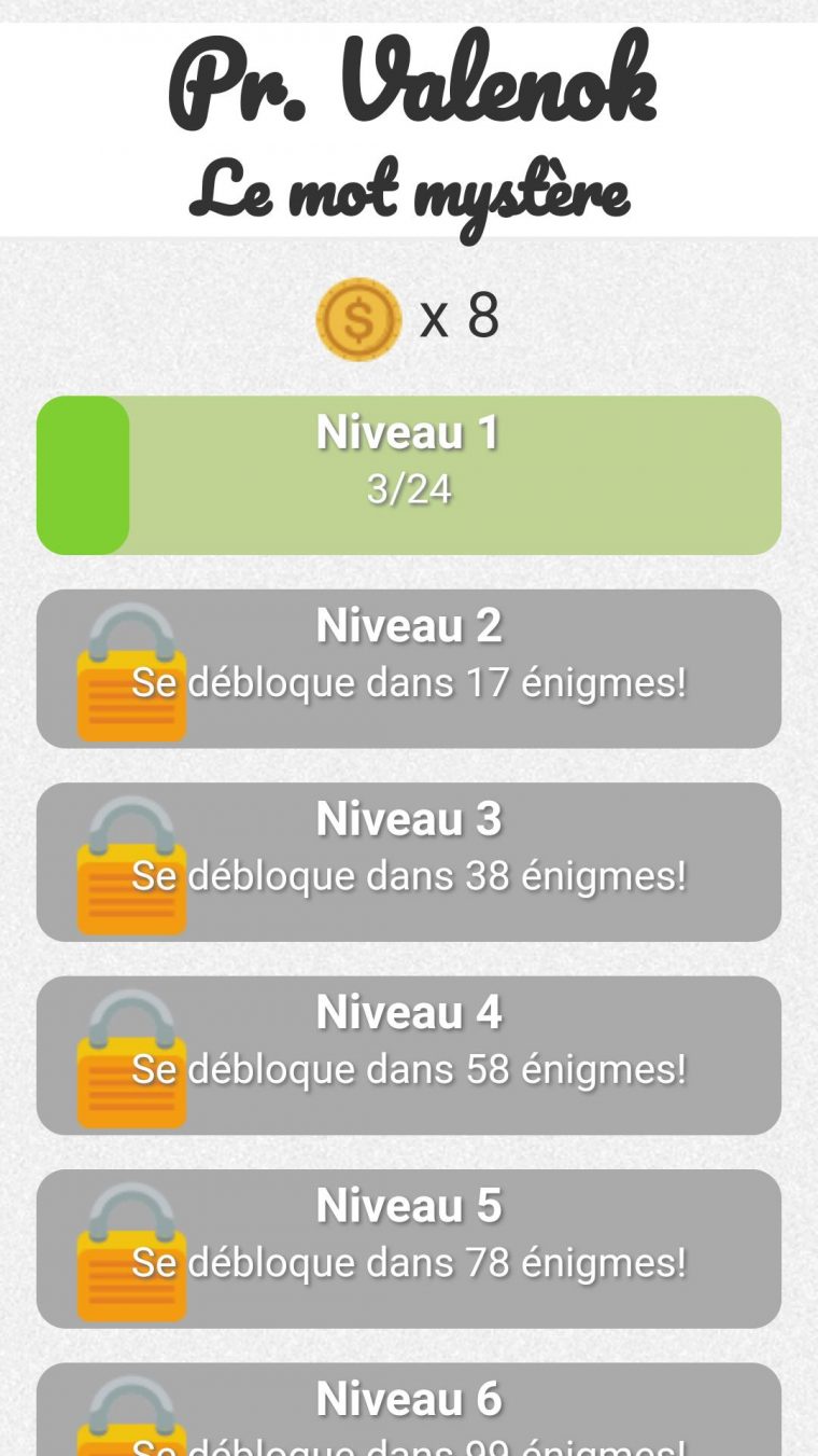 Pr. Valenok, Le Mot Mystère For Android – Apk Download dedans Mot Mystere