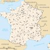 Prefectures In France - Wikipedia concernant Petite Carte De France