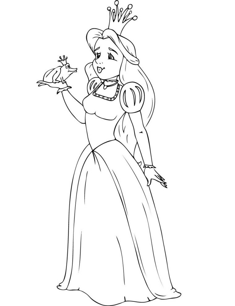 Princesse #266 (Personnages) – Coloriages À Imprimer intérieur Princesse À Colorier Gratuit