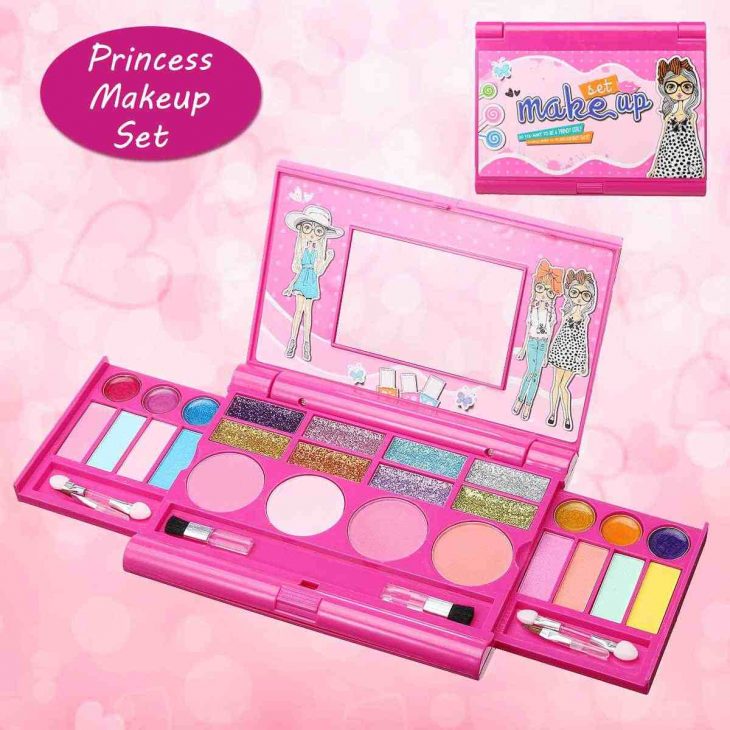 Princesse Enfants Maquillage Cosmétiques Jeu De Boîte À avec Jouer A Des Jeux De Fille