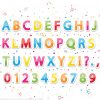 Printable Stickers Of English Alphabet Letters And Numbers intérieur Coloriage Alphabet Complet A Imprimer