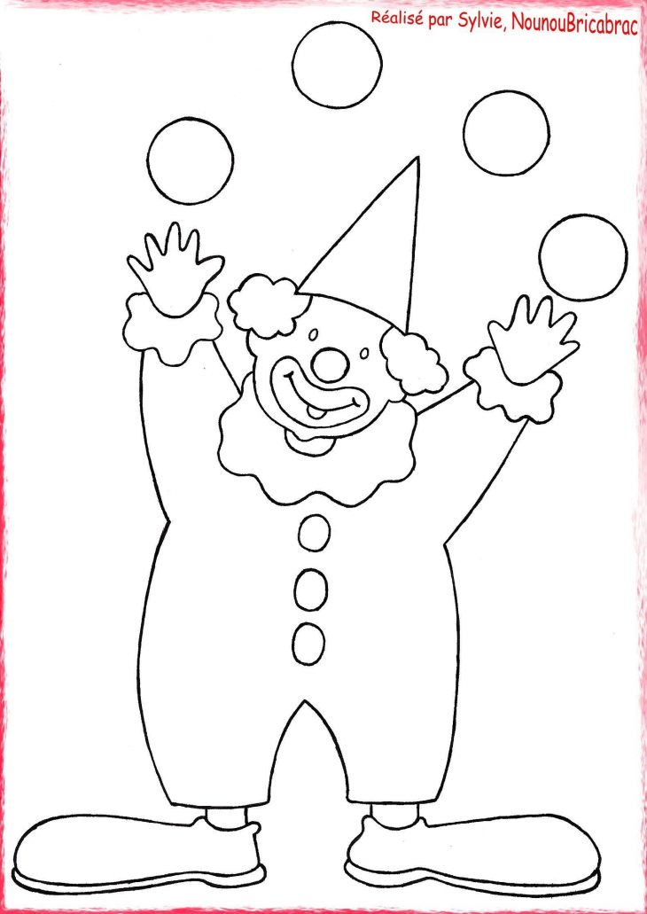 Projet Cirque En Petite Section – Prépalipopette avec Coloriage Cirque Maternelle