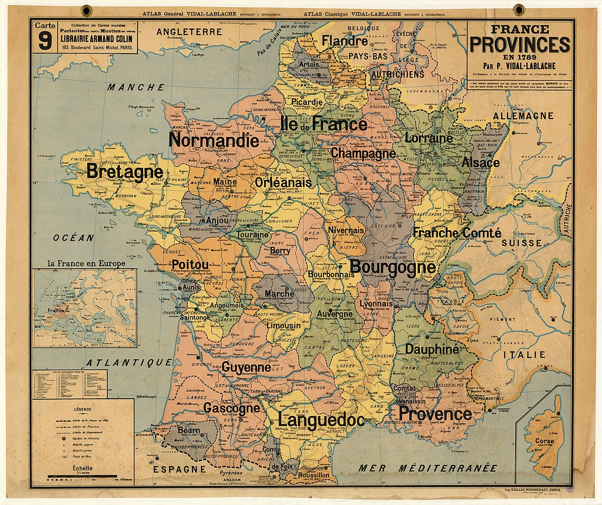 Provinces Of France - Wikipedia dedans Combien Yat Il De Region En France 