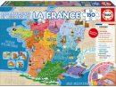 Puzzle 150 Pièces : Départements Et Régions De La France intérieur Jeu Sur Les Régions De France