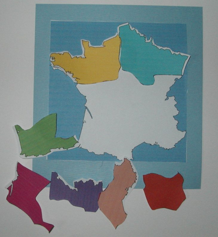 Puzzle Des Régions De France – Tête À Modeler dedans Les Régions De France Jeux