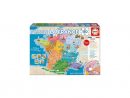 Puzzle Enfant - Carte De France : Les Departements Et Regions - 150 Pieces  - Jeu Educatifs dedans Jeu Sur Les Régions De France