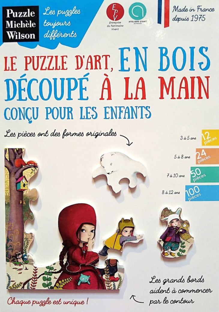 Puzzles En Bois Découpés À La Main Et Made In France pour Puzzle Fille 3 Ans