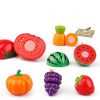 Qinlee 24Pcs Eu D'imitation Coupe Fruits Légumes Jeu Enfants dedans Jeux De Fruit Et Legume Coupé