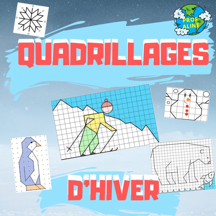 Quadrillages D'hiver (Dessin Et Géométrie) à Dessin Géométrique Ce2