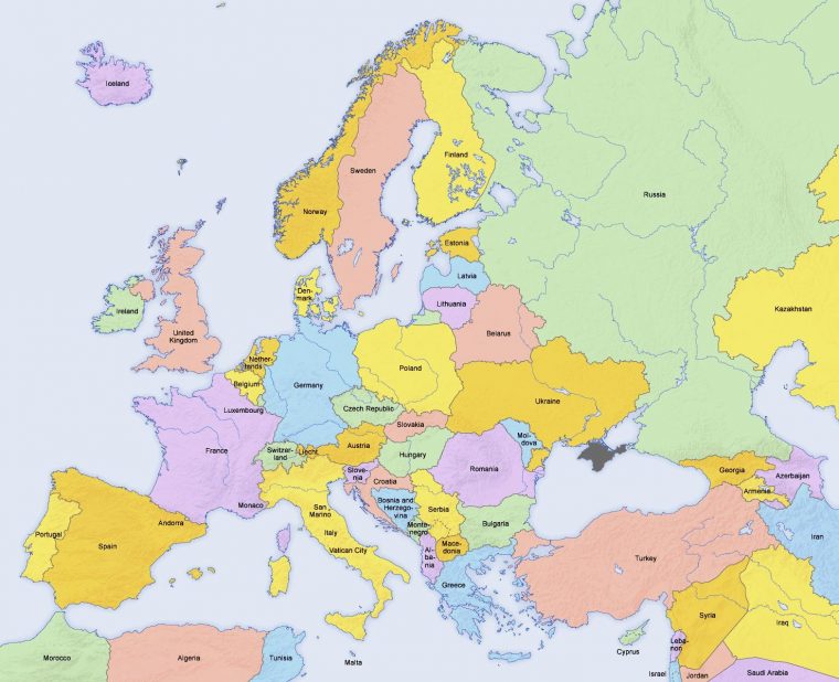 Quelle Est La Différence Entre L'europe Et L'union Européenne concernant Liste Des Pays De L Union Européenne Et Leurs Capitales