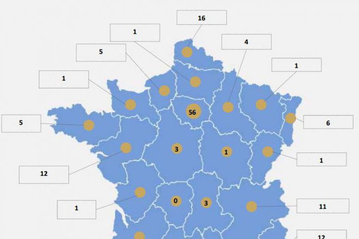 Quelle Est La Répartition Des Data Centers En France Par à France Nombre De Régions