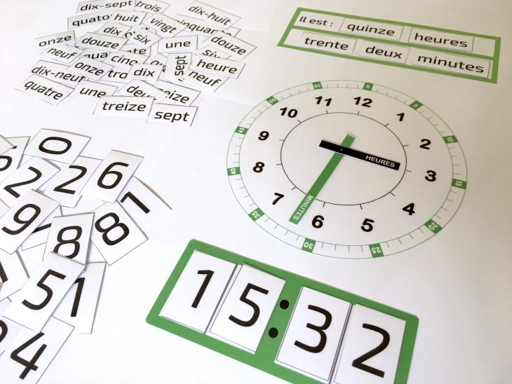 Quelle Heure Est-Il ? Un Super Printable Pour Apprendre À serapportantà Jeux Pour Apprendre À Lire 4 Ans