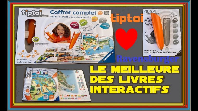 Ravensburger Tiptoi Livre Interactif Mon Premier Atlas encequiconcerne Livre Jeu Interactif