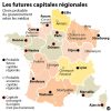 Redécoupage Des Régions : Le Casse-Tête Des Capitales destiné Le Nouveau Découpage Des Régions