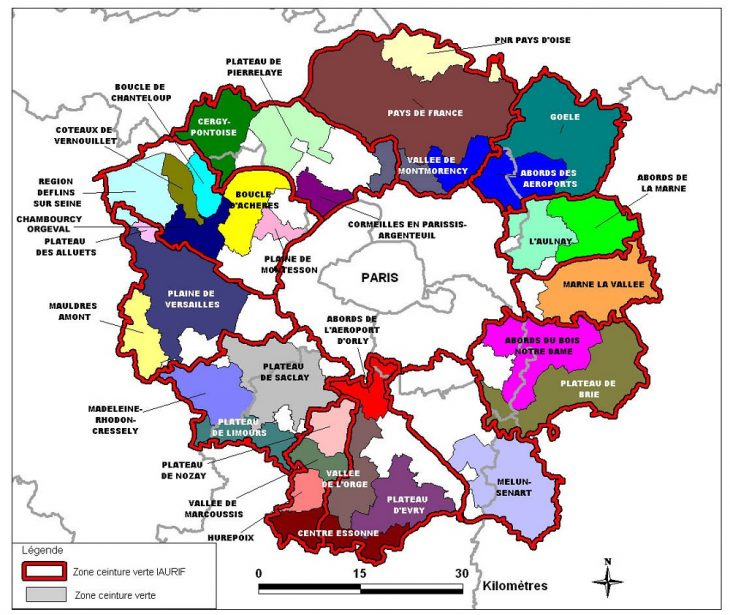 Régions De France pour Carte Des Départements D Ile De France