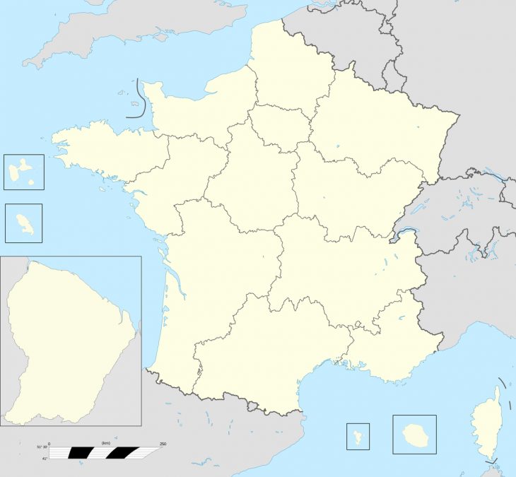 Regions Of France – Wikipedia serapportantà Grande Carte De France