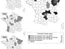 Répartition De L'écrevisse À Pieds Rouges (Astacus Astacus concernant Les 22 Régions De France Métropolitaine