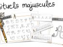 Rituels Écriture : Les Majuscules | Bout De Gomme intérieur Écriture Des Lettres Majuscules