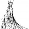 Robe Dentelle Chantilly - Mode, Vêtements Et Bijoux destiné Coloriage De Mode À Imprimer