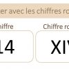 Roman Numerals In French - Chiffres Romains serapportantà Apprendre Les Chiffres Romains