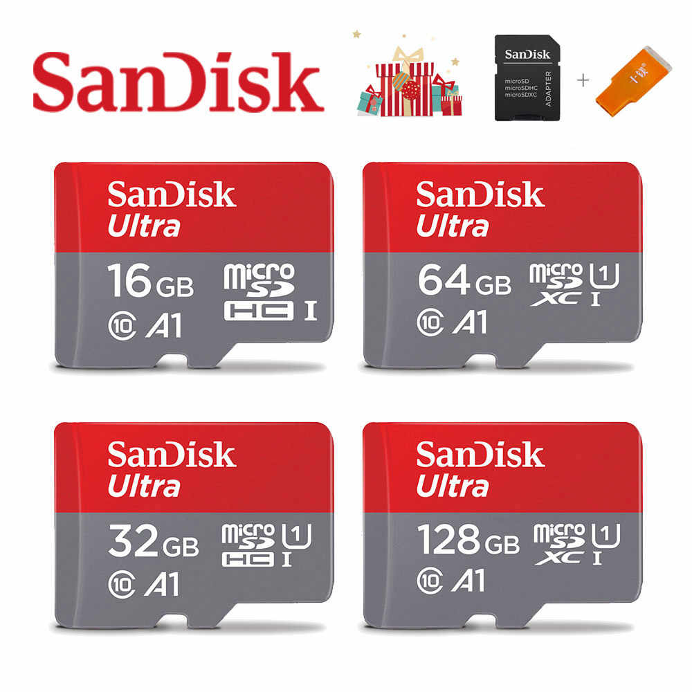 Sandisk Carte Mémoire A1 128Gb 64Gb U3 98 Mo/s 32Gb Carte tout Carte Memoire Tablette 