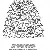 Sapin De Noël Coloriage Magique Prévention Accidents intérieur Coloriage Codé Noel