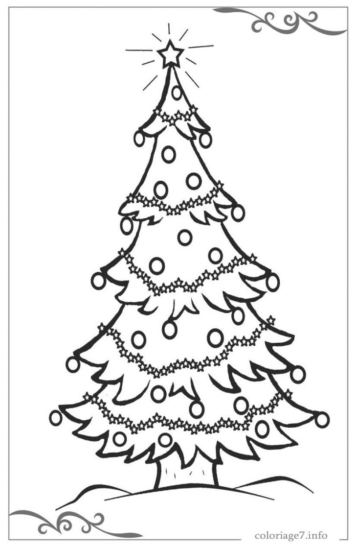 Sapin De Noël Coloriages Et Images Gratuits À Colorier dedans Sapin De Noel A Colorier Gratuit