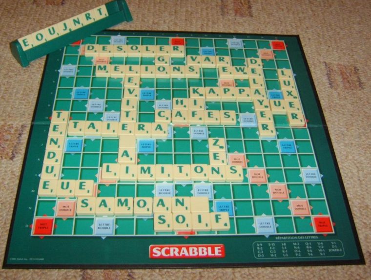 Scrabble — Wikipédia tout Jeux De Mots En Ligne Gratuit