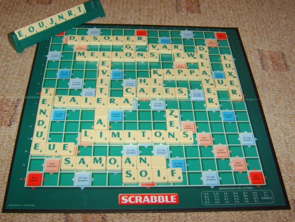Scrabble — Wikipédia tout Jeux De Mots En Ligne Gratuit