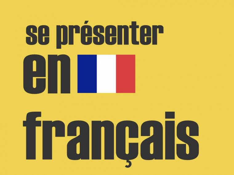 Se Présenter En Français – Cours De Français Pour Débutant concernant Apprendre A Ecrire Le Francais Pour Debutant