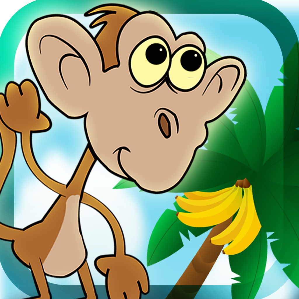 Singe De Banane En Cours D'exécution De Jeu : Fun Jeux destiné Jeux De Animaux Gratuit